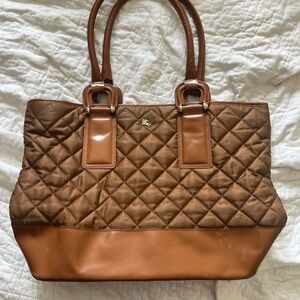 Burberry Quilted Grange Tote Large